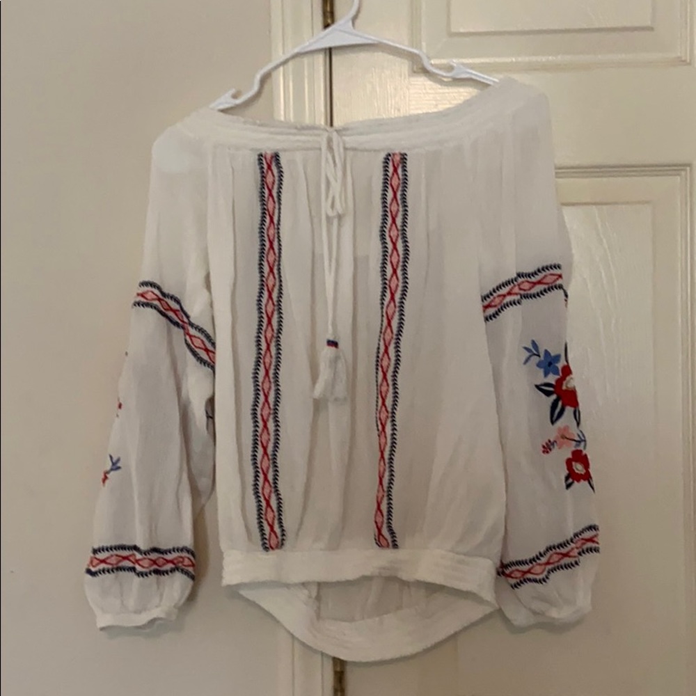 Xhilaration off the shoulder top
